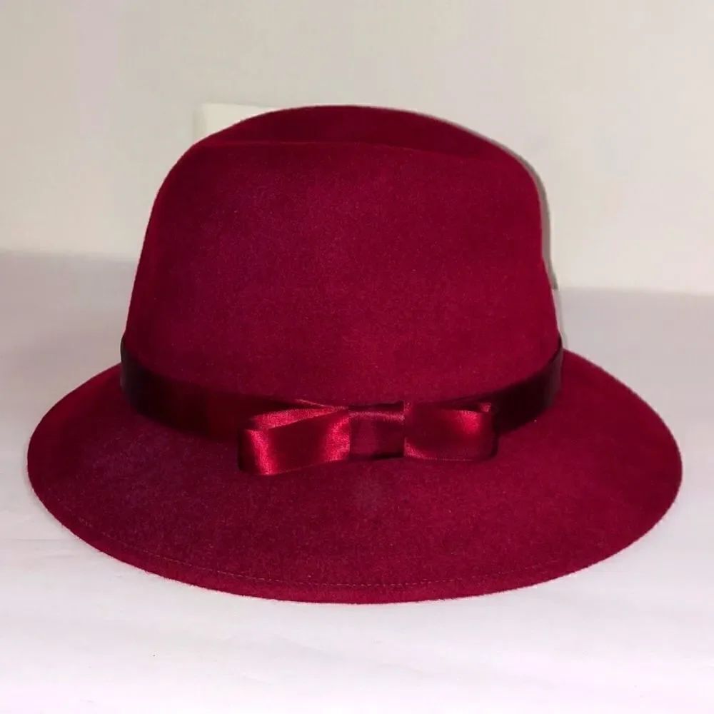 Vintage Geo W Bollman Hat Co. Felt 100% Wool Hat